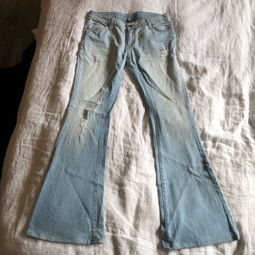 Carmar Light Wash Distressed Bells